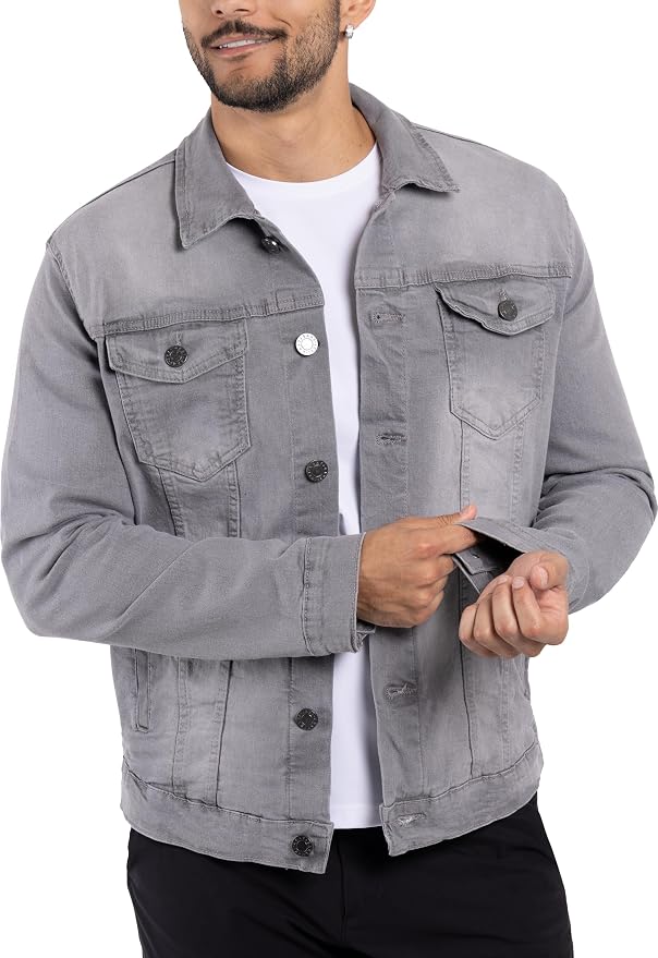 Medium Washed Grey Denim