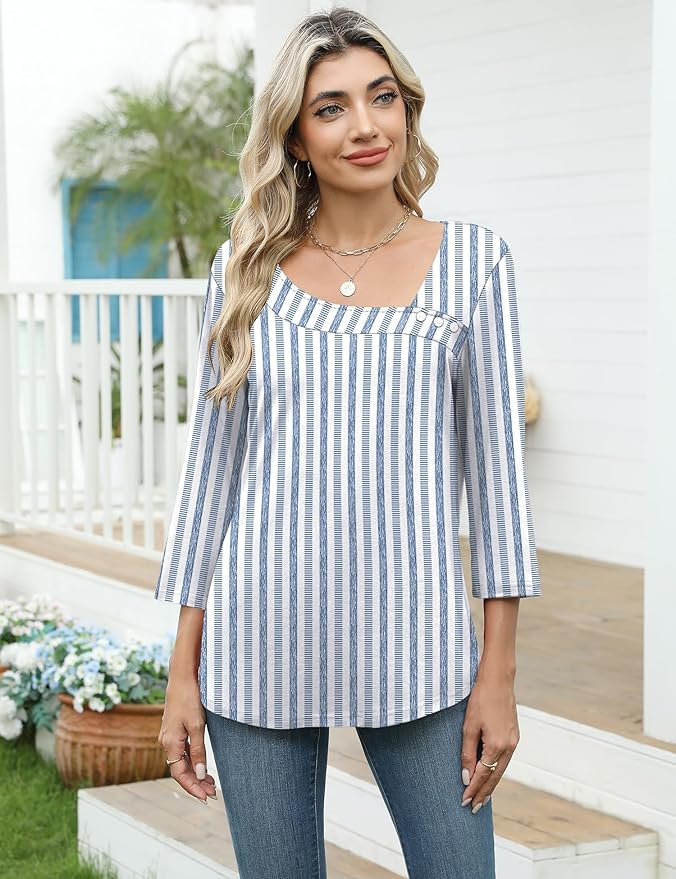 2-blue-white Stripes