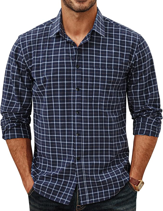 Navy Gingham