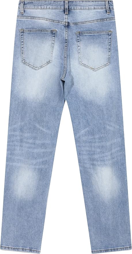 Light Blue Ripped