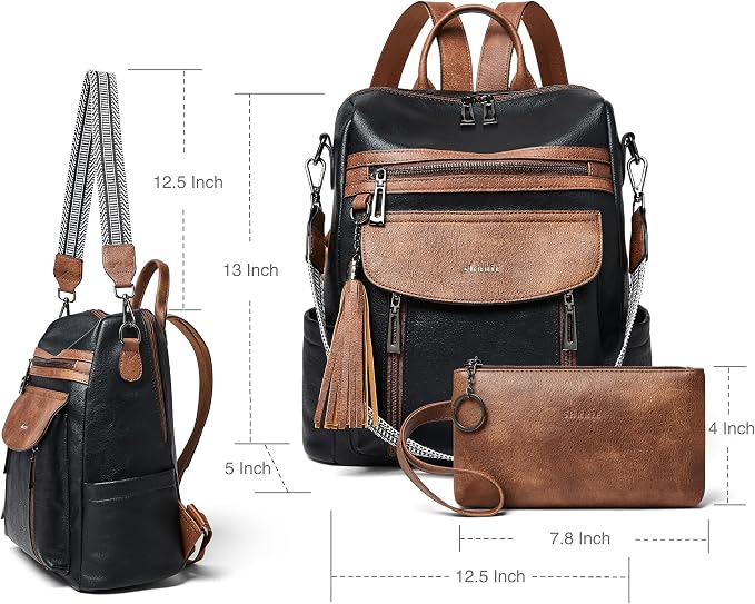 2-5 Black With Brown