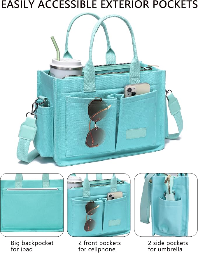 New Upgrade Plus Green With Compartments and Inner Cup Holder