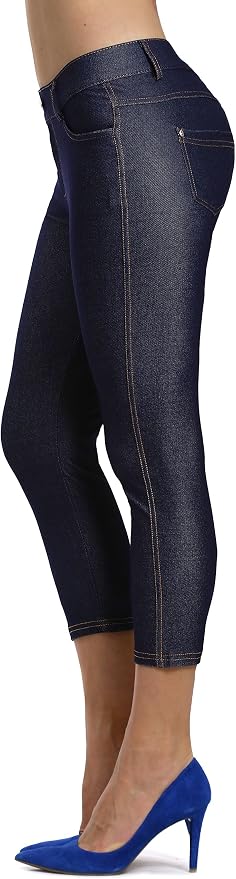 Navy Blue Capri