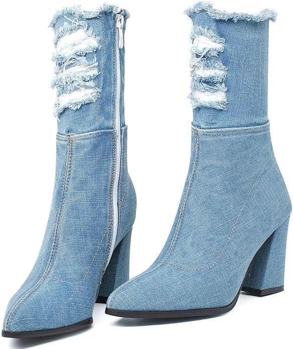 Short Light Blue
