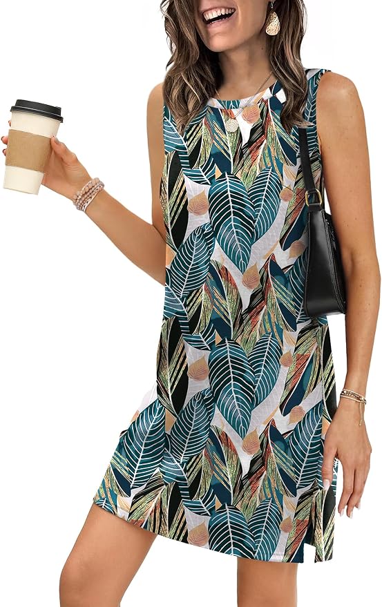 Floral Palm Leaf
