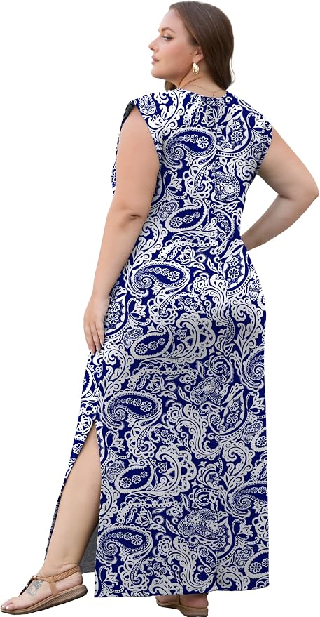 Fp-blue White Paisley