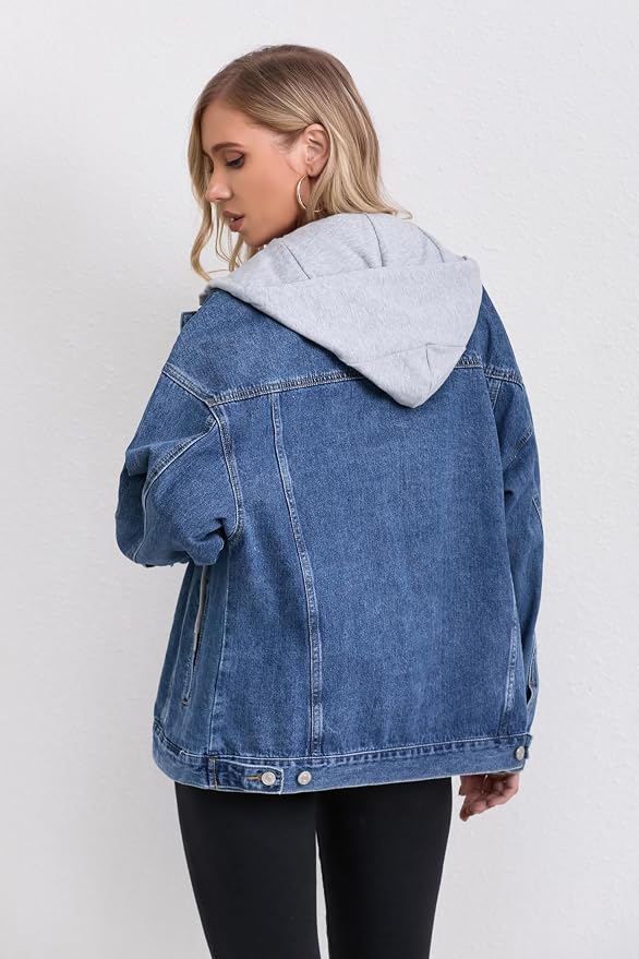 Medium Blue With Hood