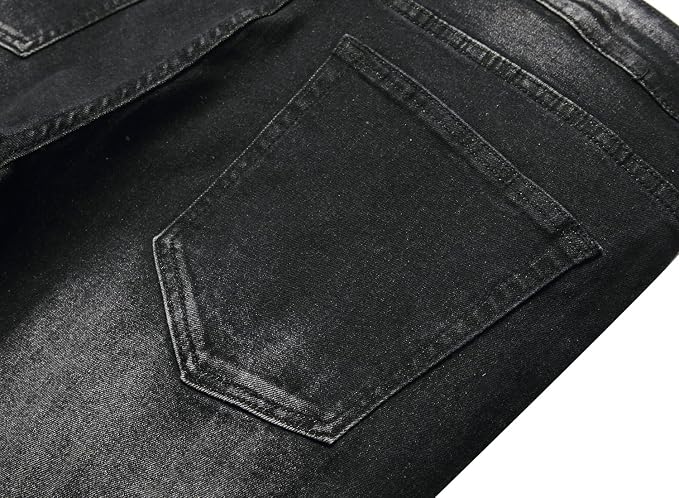 C#black Yellow Jeans
