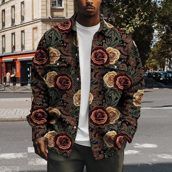 Retro Rose Floral