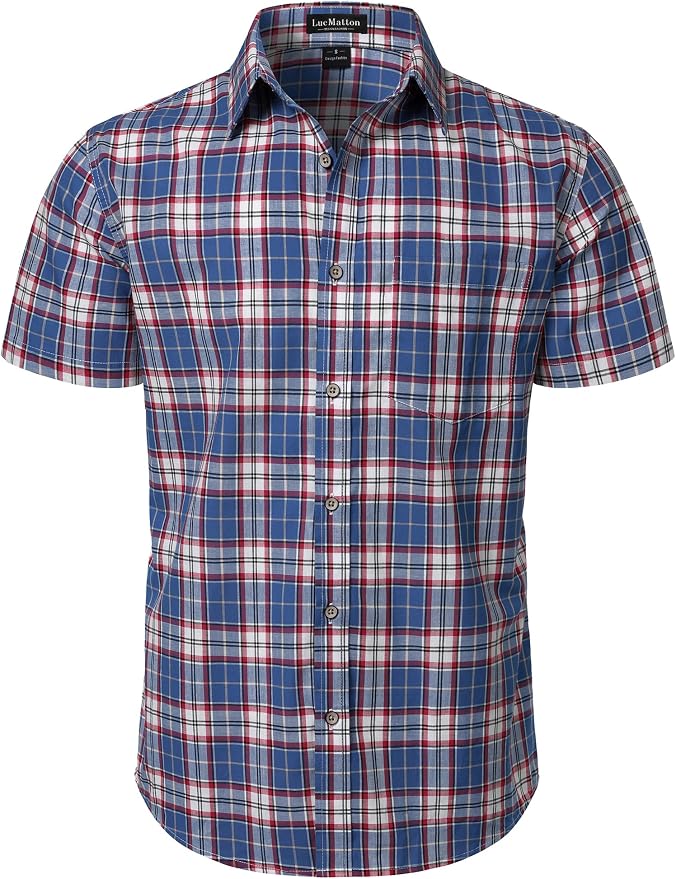 Blue Red Plaid