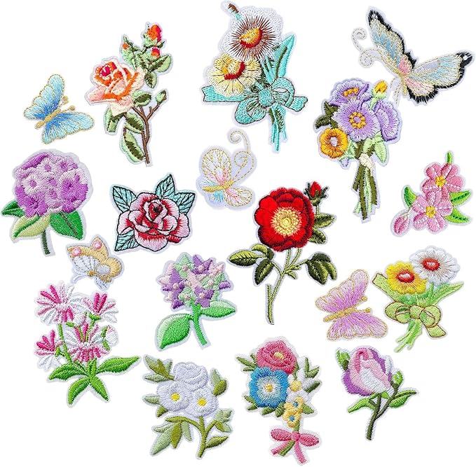 18 Colorful flower patches