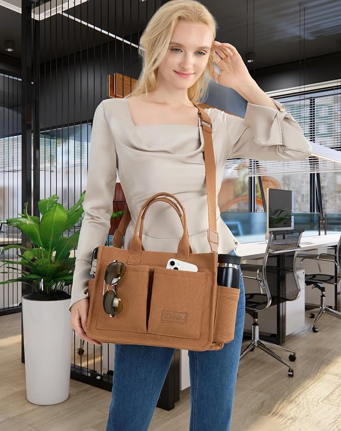 New Upgrade Brown With Compartments and Side Cup Holders