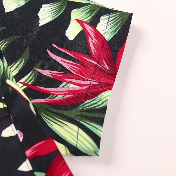 Monstera Floral Navy