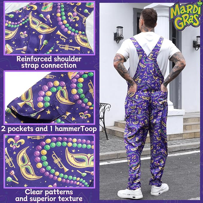 Purple Overalls