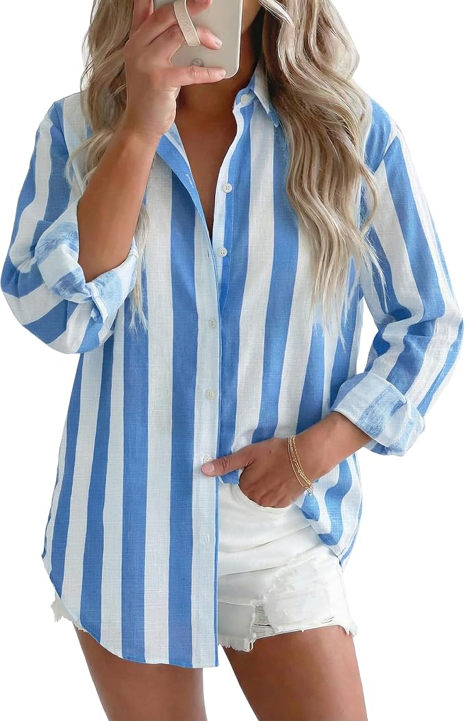 Blue Striped