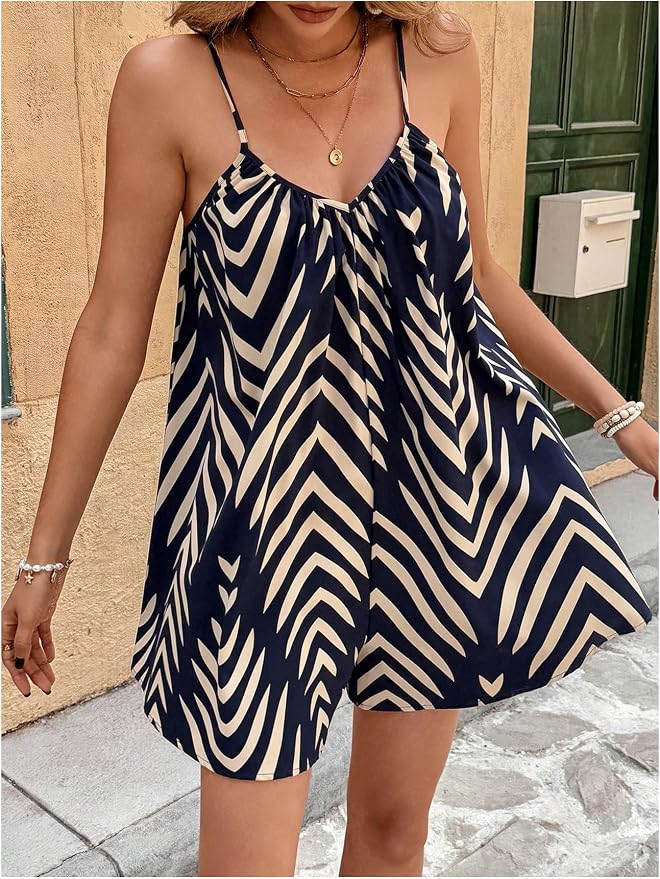 Woven Striped Blue