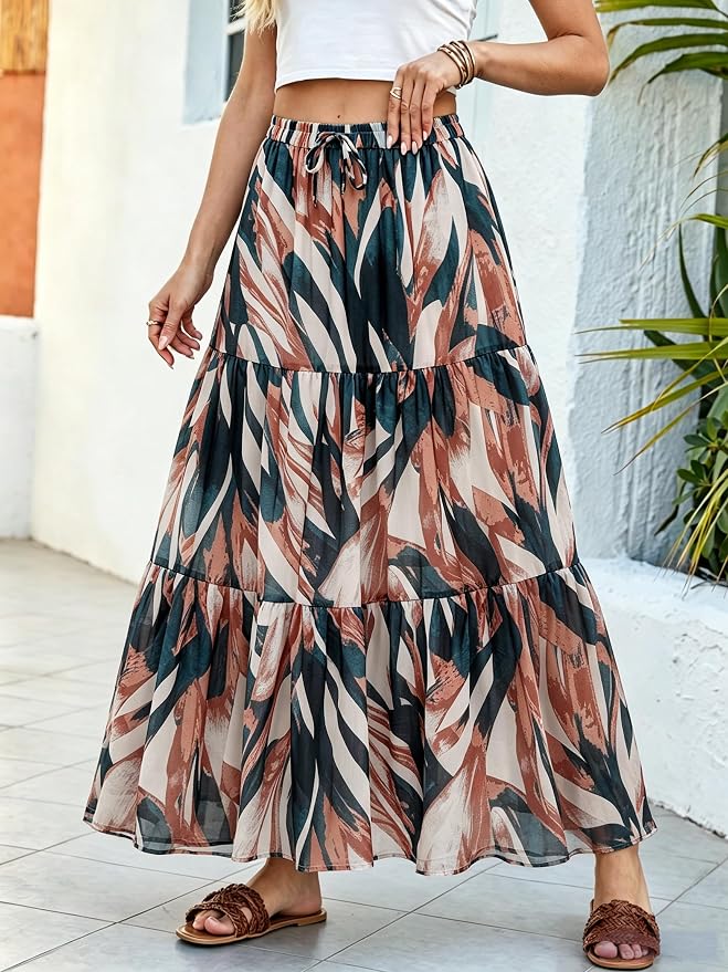 Brown Blue Pattern