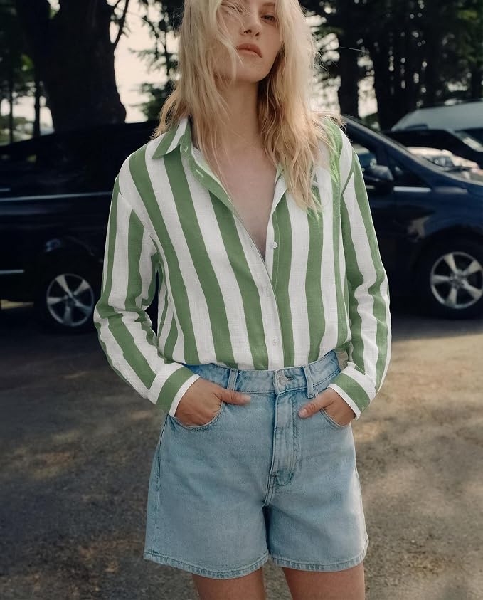 Green Striped