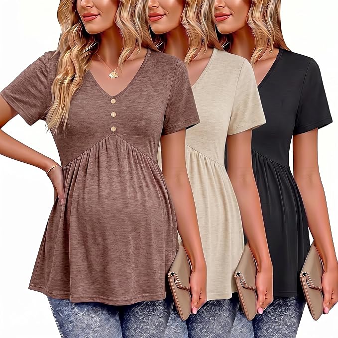 Black, Khaki, Apricot
