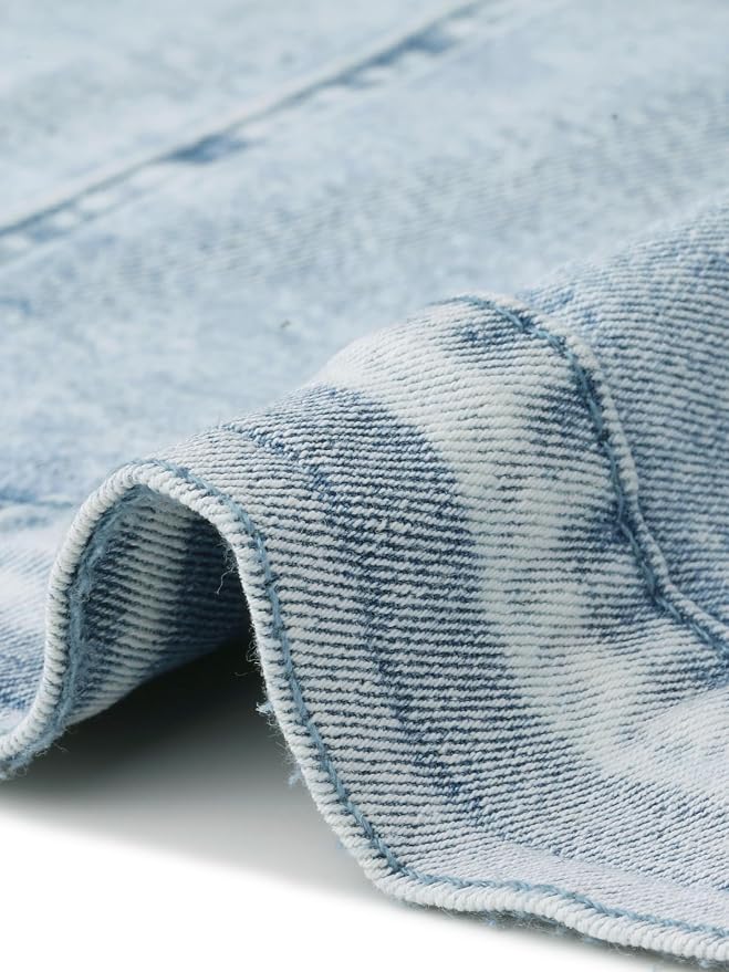Light Blue Snow Wash