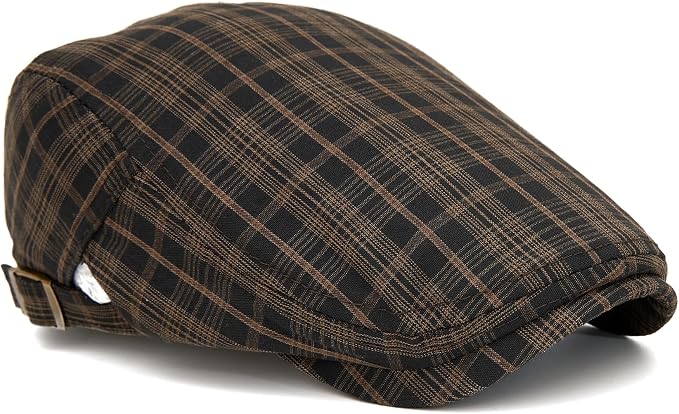 Plaid Black Brown