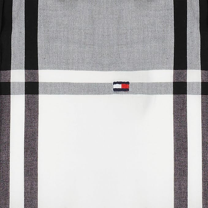 Ecru Large Plaid