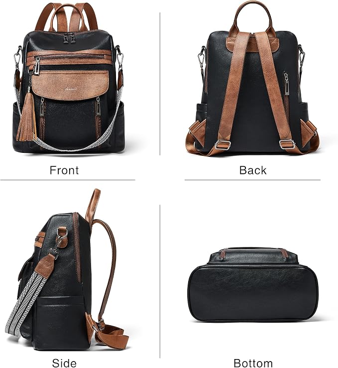 2-5 Black With Brown