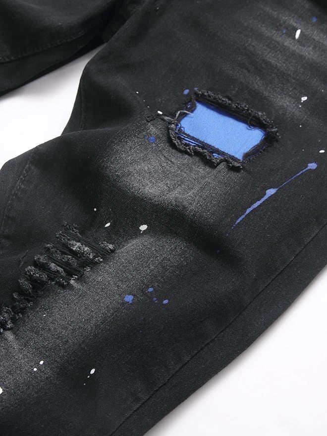 Black (Painted)blue-patch