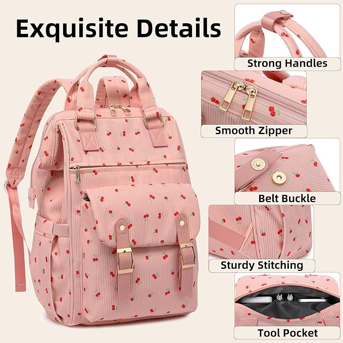 Corduroy Cherry Pink