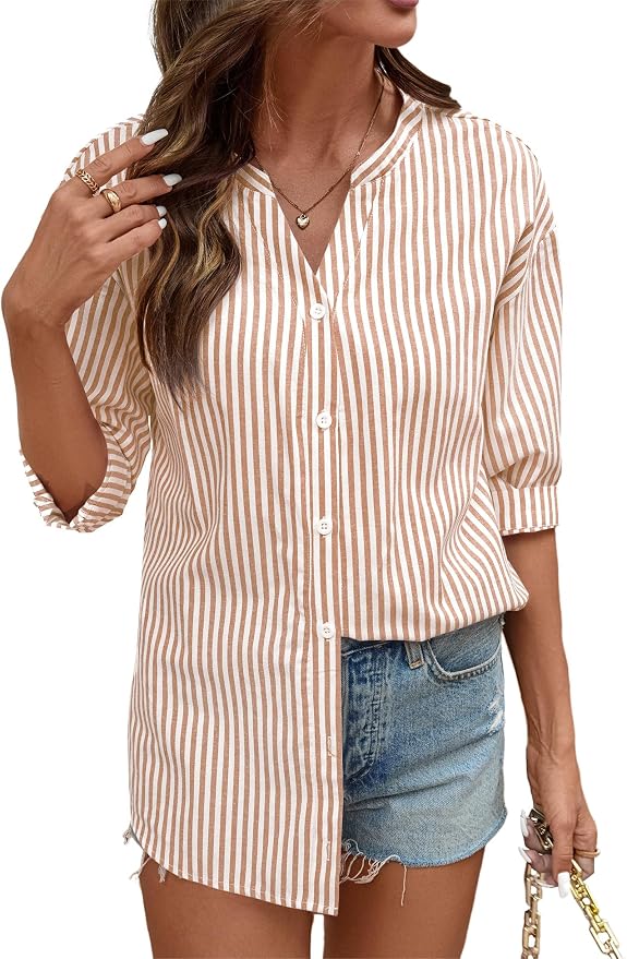 Khaki Striped