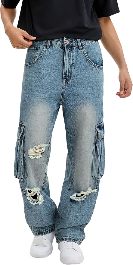 C#light Stonewash Ripped