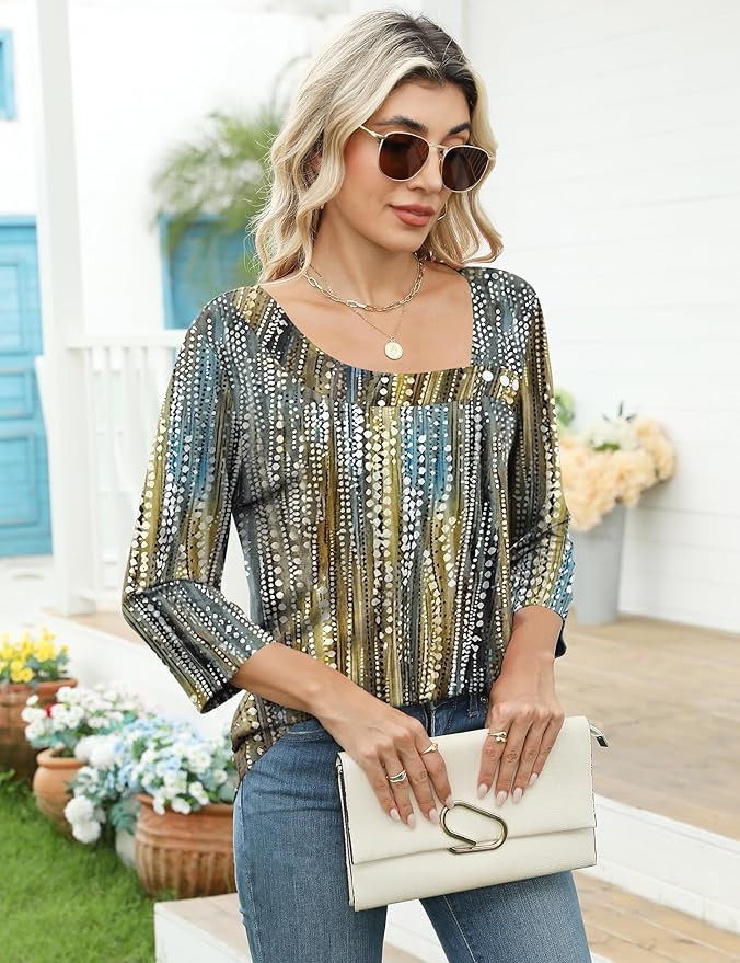3-yellow Blue Floral