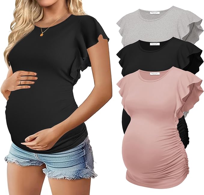 Light Grey / Black / Pink(3pcs)
