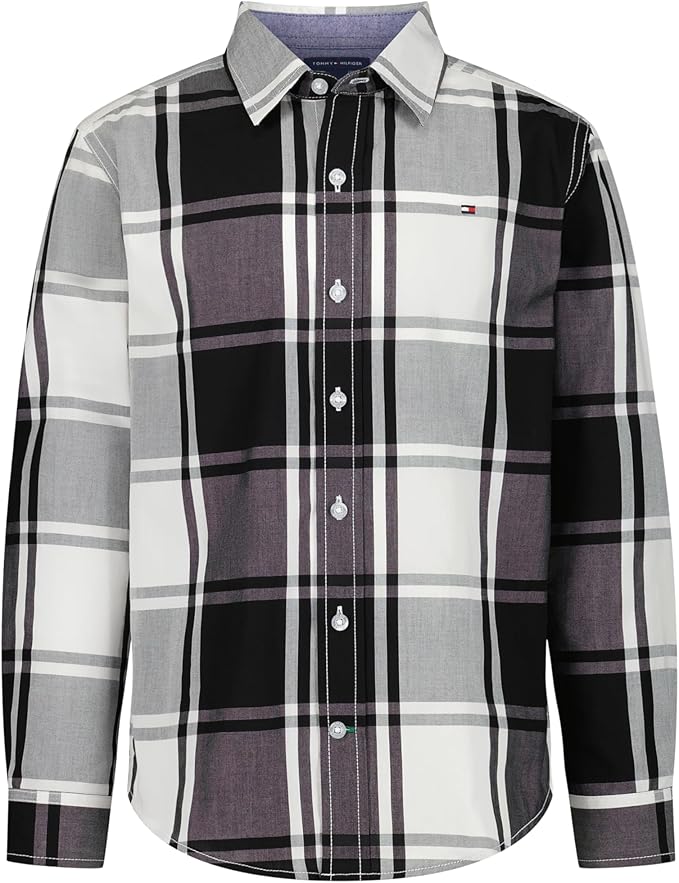 Ecru Large Plaid