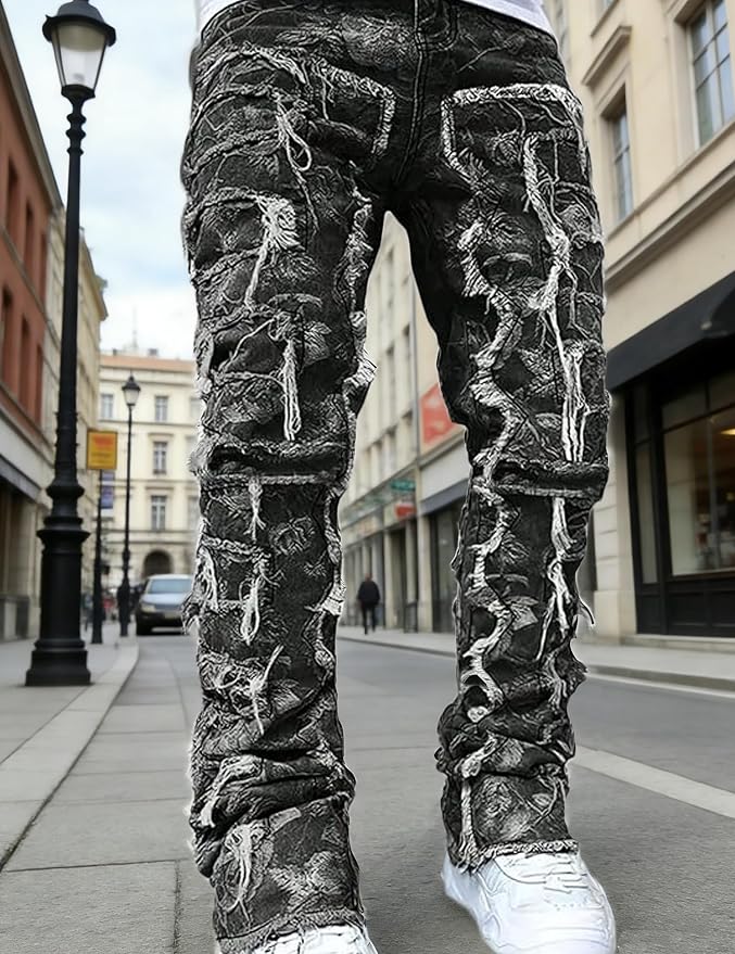 #Graphic Jeans