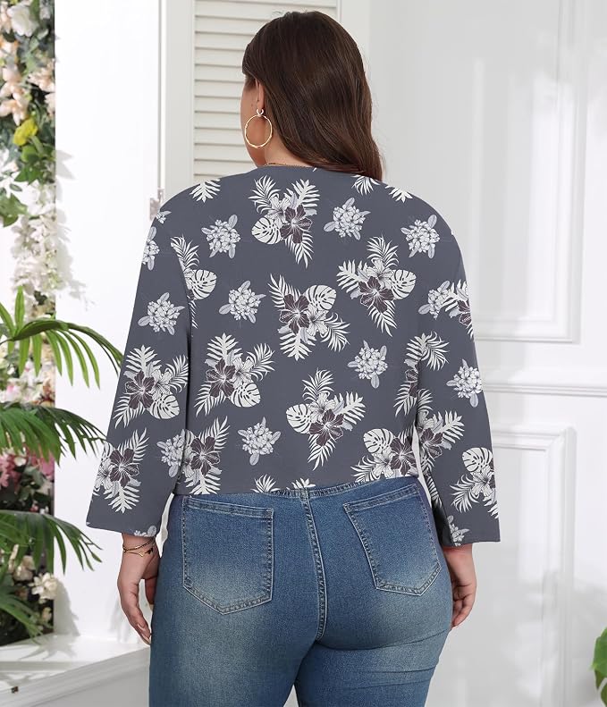 Navy Blue Leaf