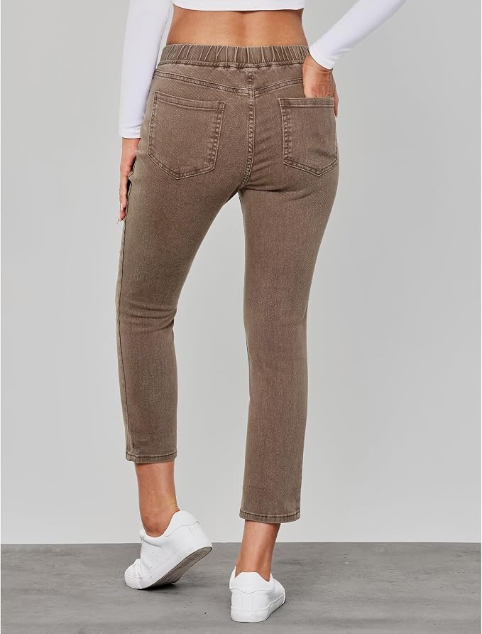 Coffee Brown - Acid Wash