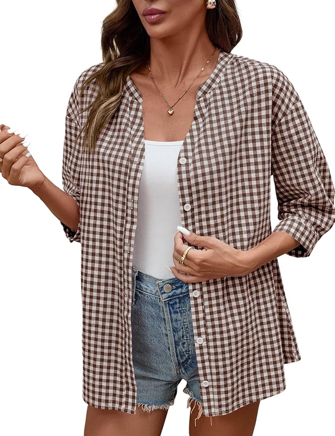 Coffee Gingham