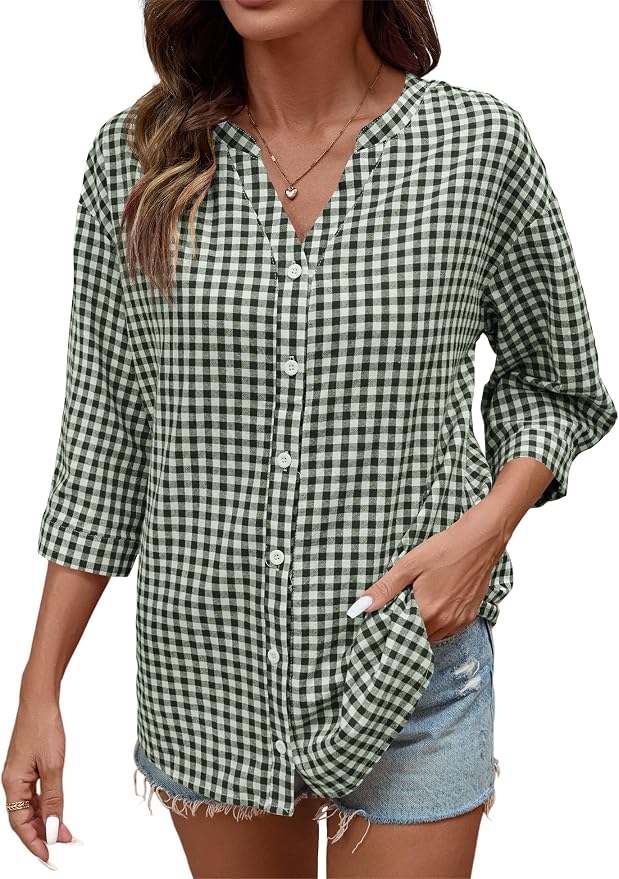 Green Gingham