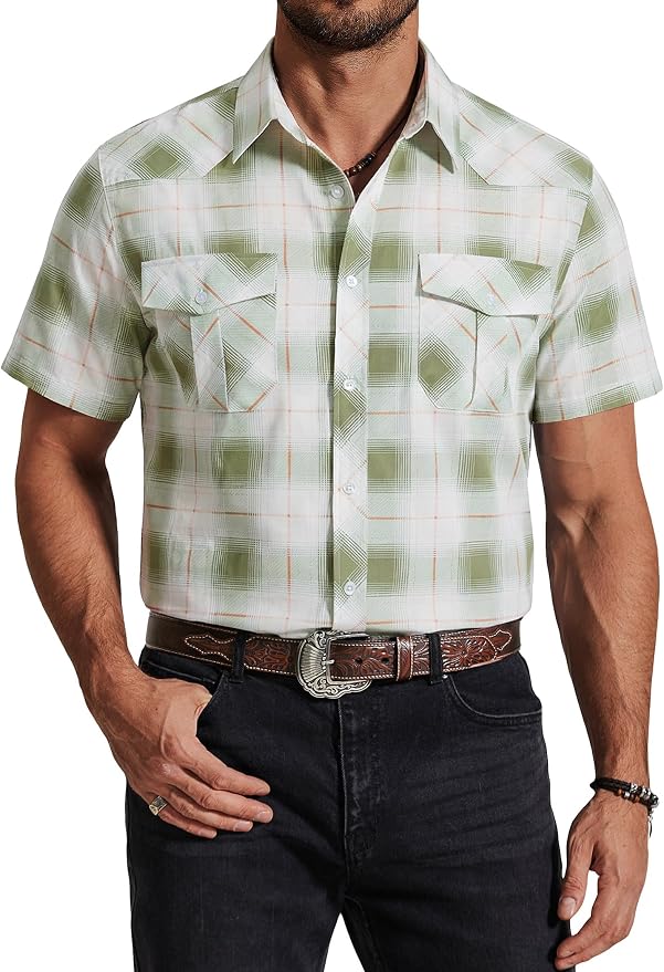 Green,white Plaid