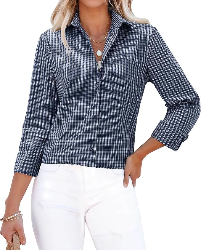 Navy Blue Plaid