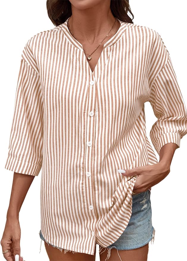 Khaki Striped