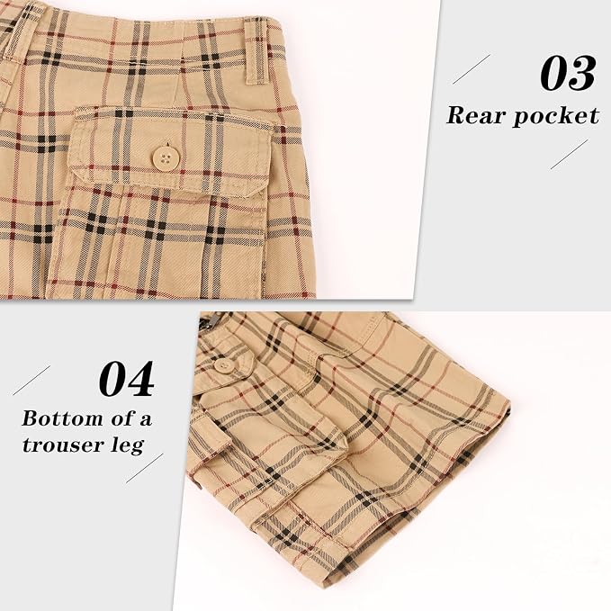 Plaid Khaki