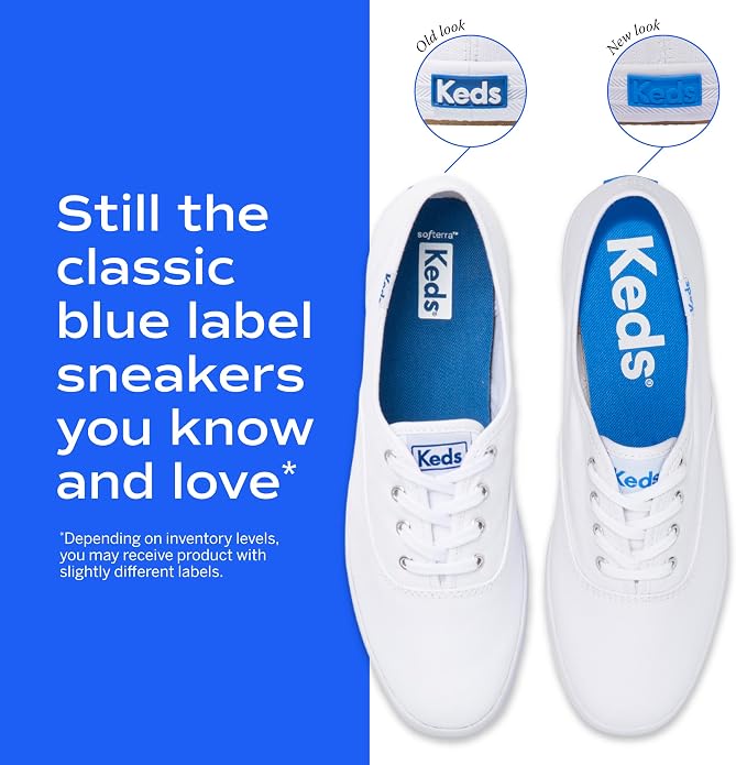 White/Blue Leather