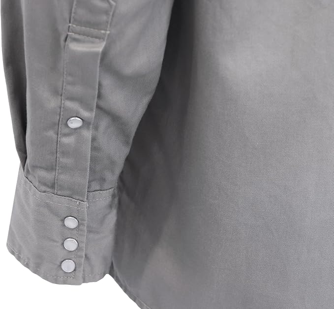 Pearl Snap Gray