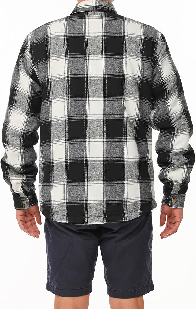 Sherpa Lined Ebony and Ivory