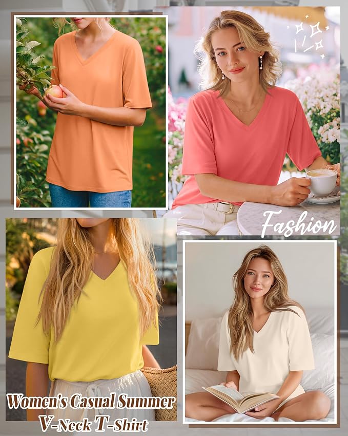 Cream, Lemon Yellow, Coral Pink, Orange Yellow