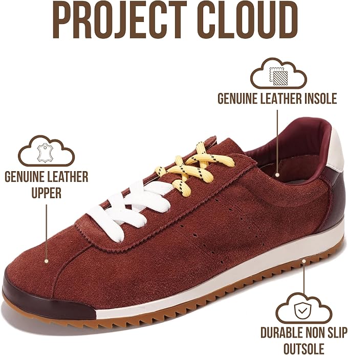 Burgundy Suede
