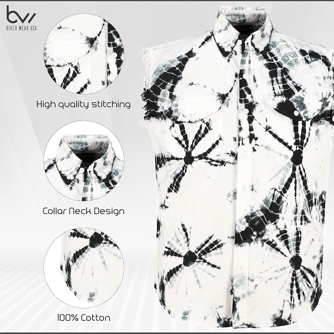 Tie/Dye Black& White
