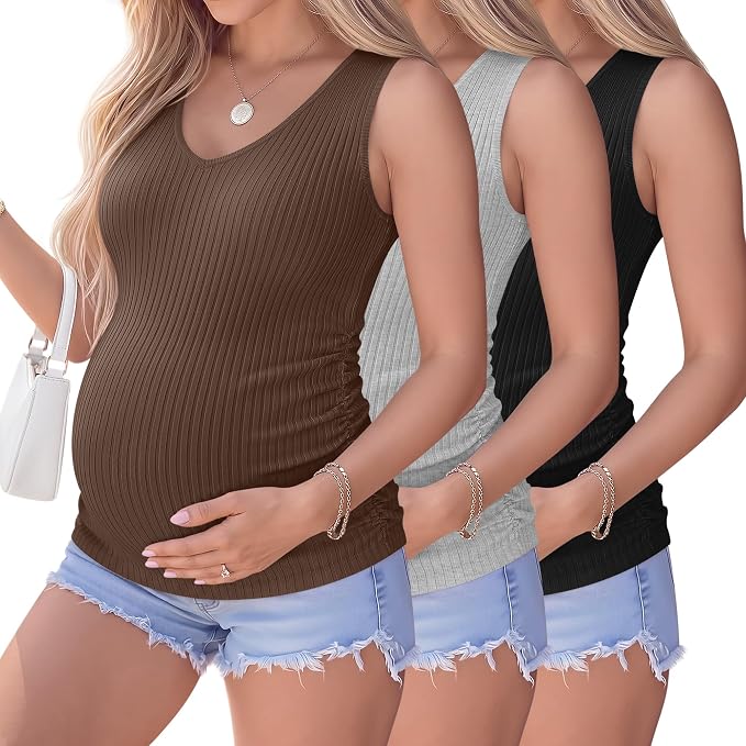 Brown, Light Gray, Black
